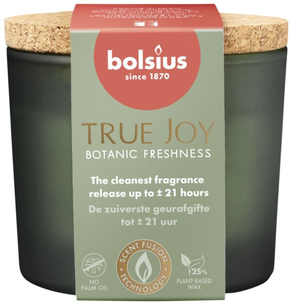 Geurglas met kurk 66/83 True Joy Botanic Freshness