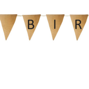 Vlaggetjes ´Happy birthday'