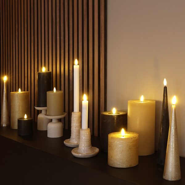 Kegelkaars led met afstandsbediening - Afbeelding 2